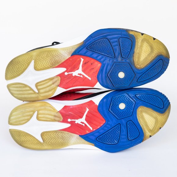 Nike Air Jordan CP3 VII ‘Black/White-Team Red-Gym Red’ Basketball Shoes, Size 10 - Picture 7 of 12